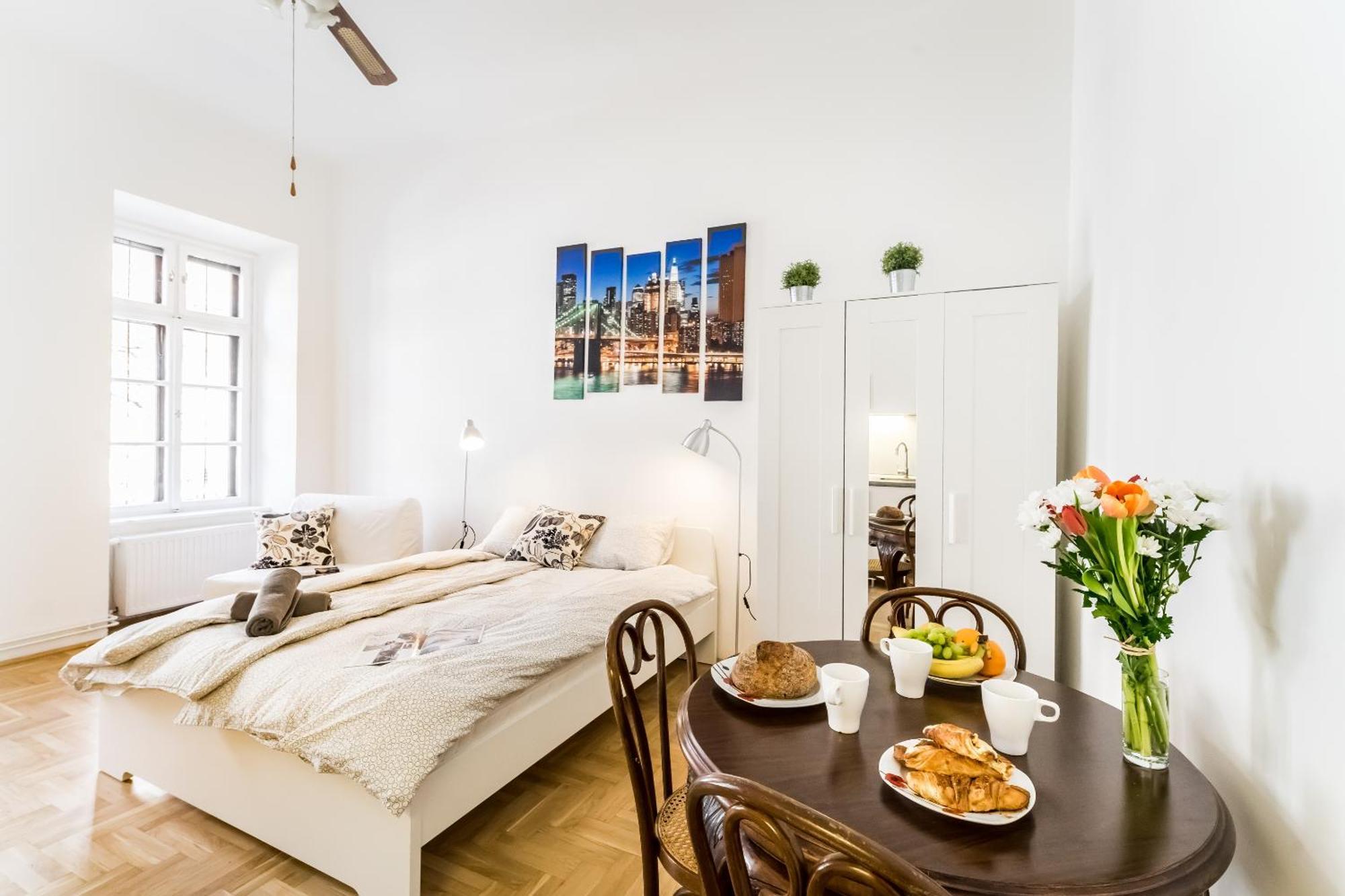 Corbie Downtown Apartment Budapeste Quarto foto